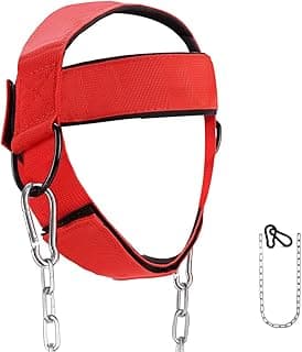 Cinto Exercicio Pescoço, Treinador de Força Acolchoado para Pescoço, Arnês de Cabeça Ajustável, Equipamento de Arnês de Cabeça de Pescoço, para Esportes e Fitness