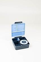 Büp One, Bento Box com 3 Divisórias e Pote Térmico Azul