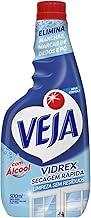Limpa Vidros Spray Veja Vidrex Tradicional 500ml Refil