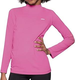 Camiseta JUVENIL Manga Longa Poliéster Selene Fitness