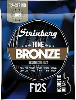 Encordoamento para Violão 12 cordas F12S Strinberg