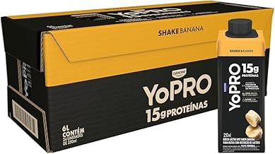 Pack YoPRO Bebida Láctea UHT Banana 15g de Proteínas 250ml - 24 Unidades