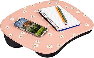 LapGear Mesa de colo portátil MyStyle com almofada – Margarida rosa – Serve para laptops de até 15,6 polegadas – Estilo nº 45336