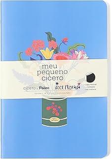 CADERNETA MEU PEQUENO CICEROS DOCE FLORADA PAUTADO 14X21 LATA