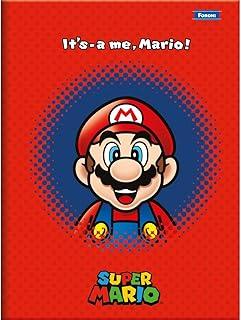 Caderno Brochurao Capa Dura Super Mario Bros 80Fls. Pacote Com 05-98363