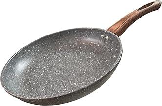 Frigideira Antiaderente Cerâmica 20cm Fogão a Gás/Indução Frita Sem Usar Óleo (Granito)