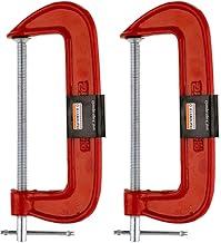 Kit 2 Grampos Tipo C Marceneiro Leve 8 Polegadas Starfer