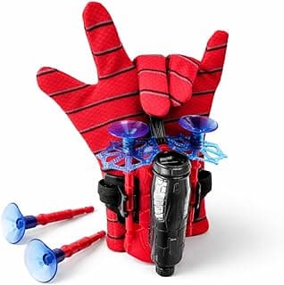 Kit Lançador de Teia com Luva Aranha, Lançador de Dardos, Brinquedo Infantil com 10% de desconto por R$ 26,99 na amazon