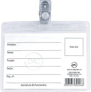 Cracha Com Presilha Presilha Remov.7X10 Cm. (0,13) Pacote Com 50-2731