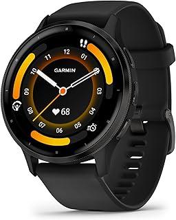Garmin Relógio Venu 3 Preto 45mm com Monitor Cardíaco de Pulso e GPS