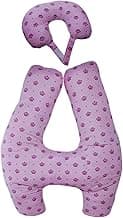 Luma Confort, Almofada Protetora De Corpo Infantil adultos Viagens Carro H Cores:coroa rosa