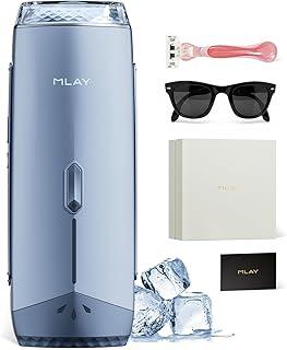 Depilador a Laser IPL Portátil MLAY T18 com Resfriamento, Aprovado pela ANVISA, Indolor, Remoção de Pelos, Depilação a Laser em Casa para Corpo e Axilas, Depilador Feminino e Unissex, Bivolt