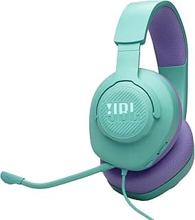 JBL, Fone de Ouvido Com Fio, JBL, Quantum 100M2, Headset Gamer, Over Ear, Microfone Removível - Verde com 5% de desconto por R$ 198,55 na amazon