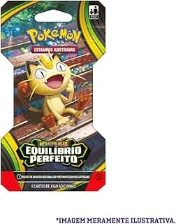 Pokémon TCG, Blister Unitário Pokémon ME03 Equilíbrio Perfeito com 11.96% de desconto por R$ 13,99 na amazon
