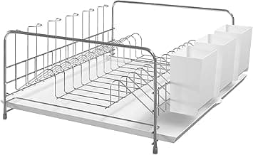 Escorredor de Louças Bali c/Bandeja e Porta Talheres, Stolf