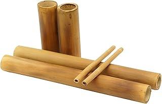 Kit Bambuterapia para Massagens Modeladora Corporal e Facial com 6 Peças