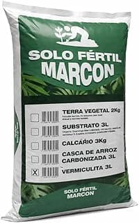 Vermiculita Expandida Fina 3L Para Jardinagem Plantas Horta Solo Fértil Marcon