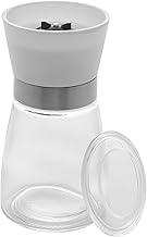 LYOR - Moedor de Tempero de Vidro com Tampa Branca 170ml
