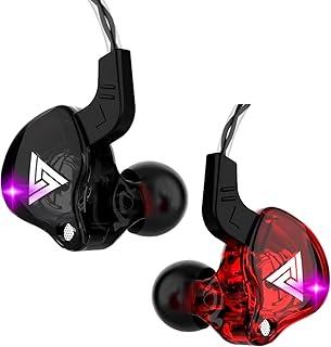 Fone de Ouvido AK6 Intra-Auricular, Driver Dinâmico de 10mm, Graves Potentes e Cabo Fixo – Perfeito para Músicos e Gamers