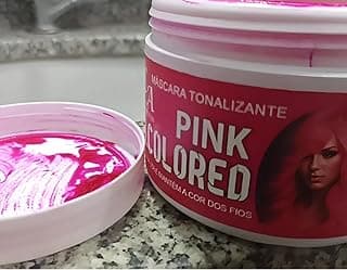 Máscara Matizadora Tonalizante Sem Amônia Resultado 100% Natural - 300g – Efeito Natural, Brilho Intenso e Cobertura Gradual - PINK com 10% de desconto por R$ 34,65 na amazon