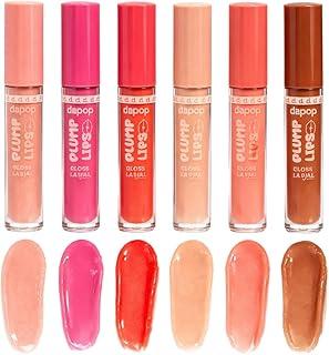 Gloss Labial Plump Lips Glow, com Pantenol e Vitamina E, Efeito Volume Instantâneo - Maquiagem (06)