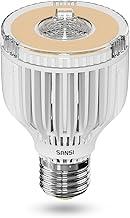 SANSI Lâmpada de LED A19 equivalente a 350 W, lâmpada brilhante de 5500 lúmens, lâmpada de LED branca quente E26 3000K não regulável, 22,5 anos de vida útil de 40 W, lâmpada de economia de energia