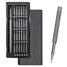 Conjunto Kit Chave de Precisão Ponta Magnética 25 em 1 Intercambiáveis Jogo de Chave para Eletrônicos Celular Smartphone Notebook