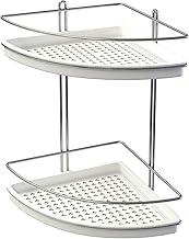 Porta Shampoo Duplo de Canto, Branco, Stolf