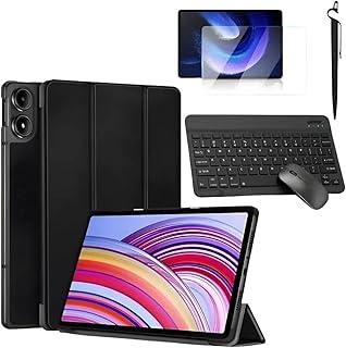 Kit Capa Slim Para Xiaomi Redmi Pad PRO 12,1" Polegadas + Teclado + Mouse (CLIQ.Envio)
