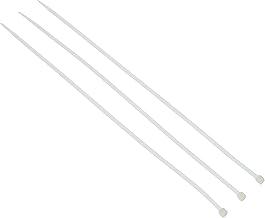 Nove54, Abraçadeira De Nylon, Branca, 400 Mm X 4,8 Mm.