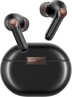SoundPEATS Air4 Pro Fones de Ouvido Sem Fio Bluetooth 5.3 AptX Cancelamento de Ruído Ativo Híbrido Adaptativo 6 Microfones Aptx Voice para Chamadas Multiconexão Total 26 Horas