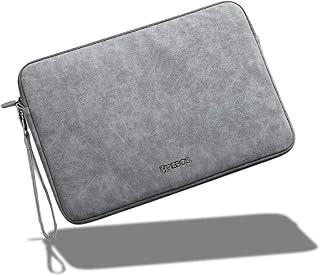 Capa Case Pasta Maleta para Notebook e Macbook 14,2 Polegadas - compatível Apple Dell HP Lenovo Asus de 13 a 14 Polegadas - Proteção 360 couro PU resistente à água leve e moderna