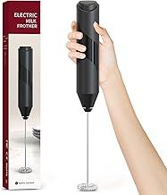 Mini Mixer Portátil pare Bebidas Batedor Espumador de Aço Inoxidável para Café, Cappuccino, Shakes e Ovos (Batedor a Pilha)