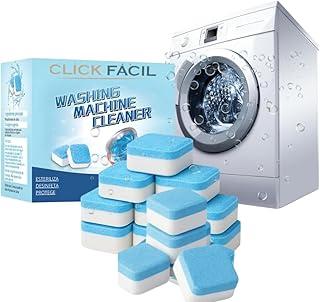kit 12 Pastilhas/Tabletes de Limpeza Máquina de Lavar 15g - CLICK FACIL - 180g para Lava Louças e Máquina de Lavar-Roupas pastilhas concentradas