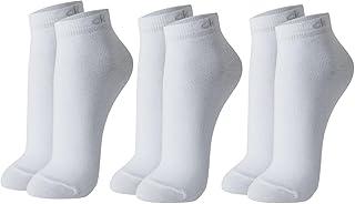 Kit 3 Pares De Meia Cano Curto Calvin Klein Unissex Adulto
