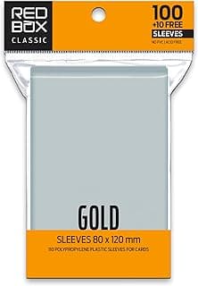 Sleeve Classic: GOLD – 80x120mm