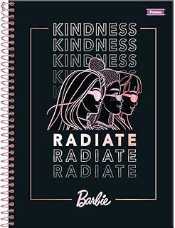 Caderno 01X1 Capa Dura Barbie Teen 80Fls. Pacote Com 04-98311