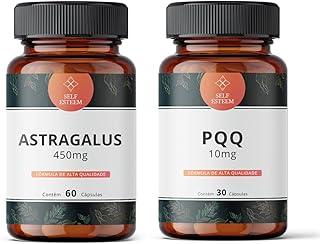 Astragalus 450Mg 60 Cápsulas + Pqq - Pirroloquinolina Quinona 10Mg 30 Cápsulas