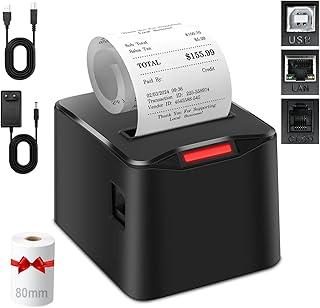Impressora Termica Portatil, Imprimir Rótulos, Notas, Recibos, Código de barras, Ideal para Restaurantes, Lojas, Fábricas, Supermercados e Escritórios