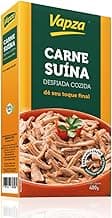 Carne Suína Desfiada Cozida 400G Vapza Peso líquido 400g com 23.43% de desconto por R$ 19,90 na amazon