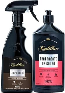 Limpador e Hidratante para Banco de Couro Tratamento Cadillac com 10% de desconto por R$ 61,08 na amazon