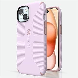 Speck Capa para iPhone 15 - Feita para MagSafe, aderência de proteção contra quedas - para iPhone 15 iPhone 14 e iPhone 13 - resistente a arranhões, toque suave, capa de telefone de 6,1 polegadas -