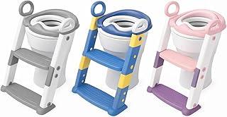 Assento Redutor Infantil para Vaso Sanitário com Escada Troninho Desfralde 3 em 1