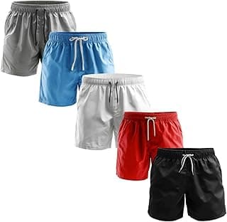 Kit 5 Shorts Masculinos Academia Verão Secagem Rápida