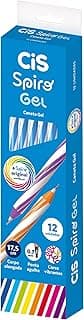 Caneta CIS SPIRO GEL Azul Caixa com 12 unidades com 18.65% de desconto por R$ 48,73 na amazon