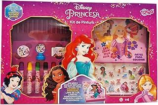 Princesas Kit Pintura C/Adesiv