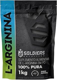 Arginina 1Kg - 100% Pura Importada - Soldiers Nutrition