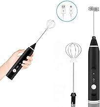 Mini Mixer Portátil Recarregável – Espumador de Leite e Batedor Elétrico de Bebidas, Café, Ovos e Cappuccino com 3 Velocidades USB