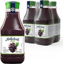 Kit 4x Suco Natural One 100% Uva e Maçã – 1,35L cada – Sem Açúcar Adicionado