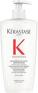 Kérastase | Shampoo Bain | Première Décalcifiant Réparateur | Para todos os tipos de cabelos danificados | Reparador descalcificante | Neutraliza a quebra | Ácido Cítrico | Glicina | Refilável | 500ml